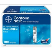Contour Next Blood Glucose Test Strips 100 Pack