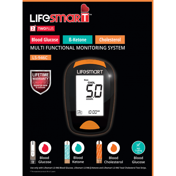 LifeSmart Cholesterol Multi Meter. Device Only.