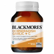 Blackmores Horseradish Garlic plus C 50 Tablets