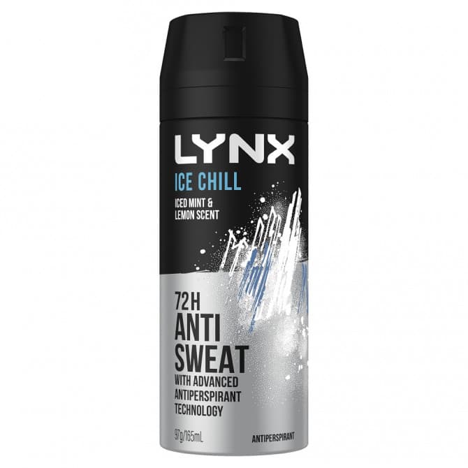 Buy Lynx Deodorant Antiperspirant Ice Chill 165ml Online
