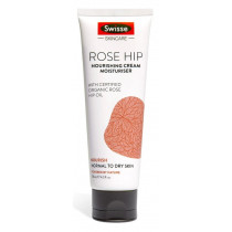 Swisse Skin Care Rose Hip Nourish Cream Moisturiser 125ml