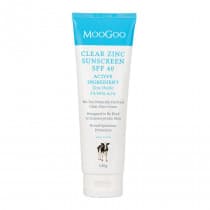 MooGoo Clear Zinc Sunscreen SPF 40 120g