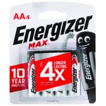 Energizer Max E91 AA BP4T