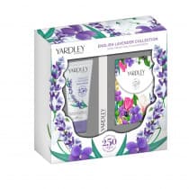 Yardley Gift Set English Lavender Trio Hand Cream, Nail File & Notebook