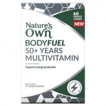 Natures Own Bodyfuel 50+ Years Multivitamin 60 Tablets
