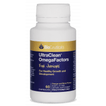 BioCeuticals UltraClean OmegaFactors for Juniors 60 capsules