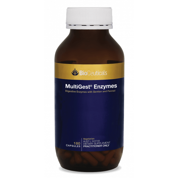 BioCeuticals MultiGest Enzymes 180 Capsules 9337896005507