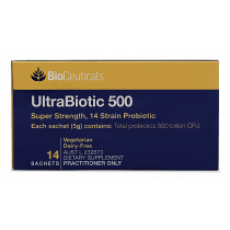 BioCeuticals UltraBiotic 500 14 Sachets (70g)