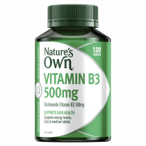 Natures Own Vitamin B3 500mg 120 Tablets