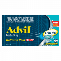 Advil Minis Liquid Capsules 90 Capsules