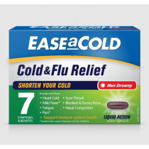 Ease A Cold Cold & Flu Relief 18 Capsules