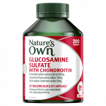 Natures Own Glucosamine Sulfate With Chondroitin 200 Tablets 