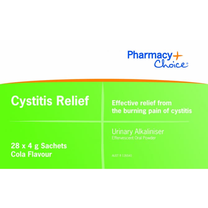 Buy Pharmacy Choice Cystitis Relief 28 Sachets Online