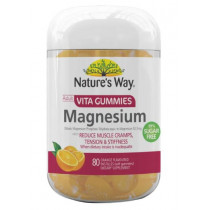 Natures Way Adult Vita Gummies Magnesium 80 Pastilles