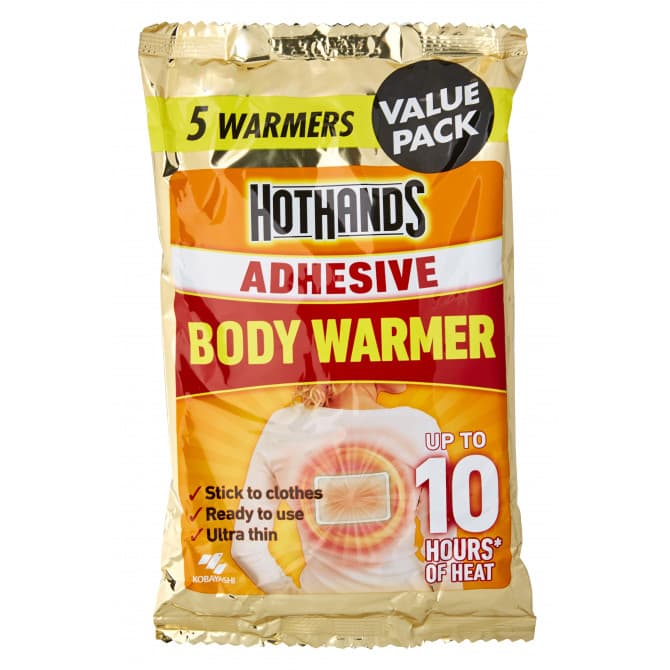 Hot Hands Adhesive Body Warmer 5 Pack 4987072056653
