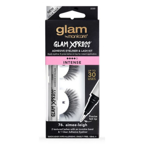 Glam By Manicare 76. Aimee Leigh Glam Xpress Clear Adhesive Eyeliner