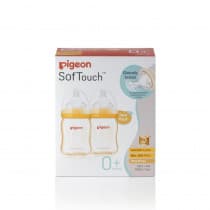 Pigeon SofTouch Bottle PPSU 160ml Twin Pack 