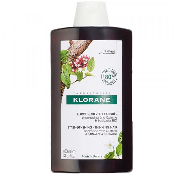 Klorane Shampoo Quinine & & Organic Edelweiss 400ml 3282770141283