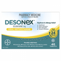 Desonex Hayfever & Allergy 5mg 40 Tablets