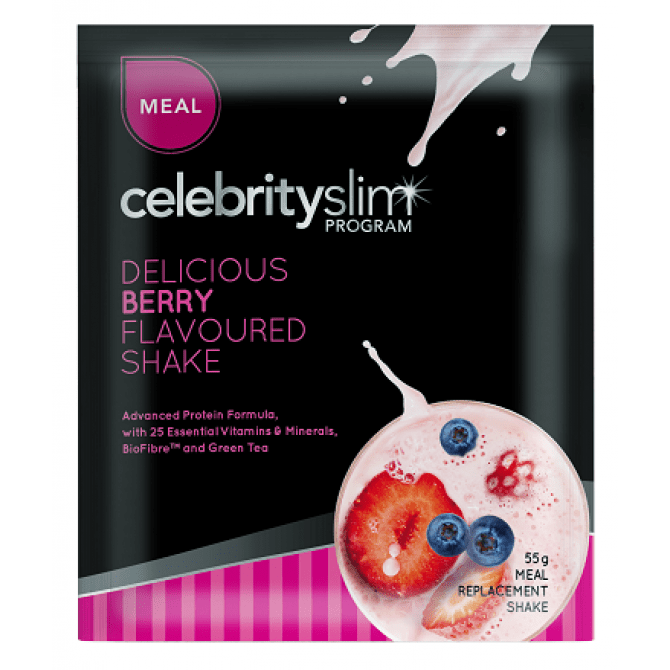 Celebrity Slim Program Strawberry Shake 55g 12 Pack 28954798