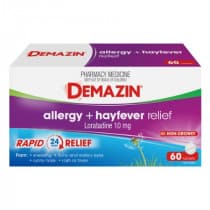 Demazin Allergy Plus Hayfever Relief 60 Tablets