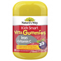 Natures Way Kids Smart Kids Smart Vita Gummies Iron and Vitamin C 60 Pastilles