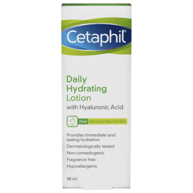 Cetaphil Face Daily Hydrating Lotion 88ml - 9318637044016