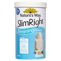 Natures Way SlimRight  Slimming Meal Replacement Shake Vanilla 500g