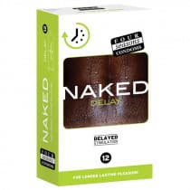 Four Seasons Naked Delay Condom 12 Pack