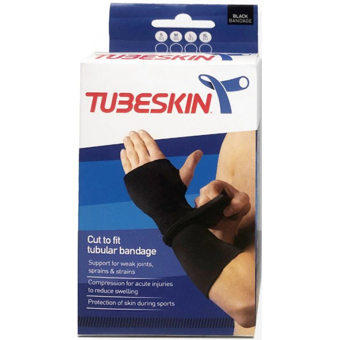Tubeskin Tubular Bandage Black Extra Large