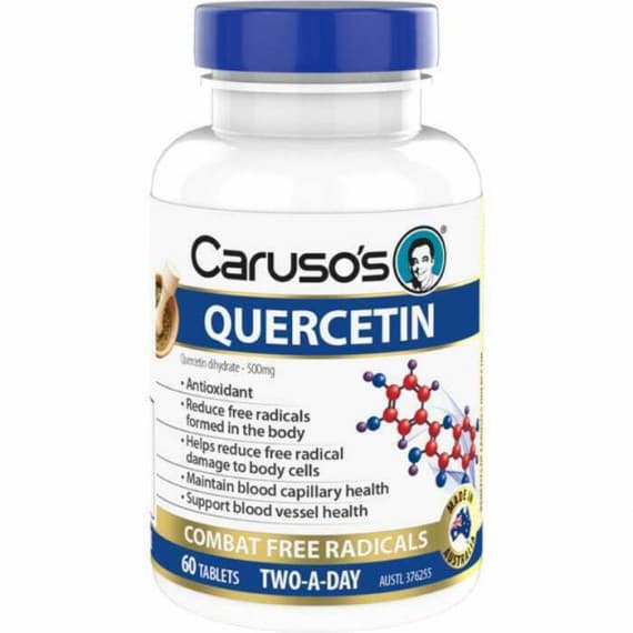 Caruso's Quercetin 500mg 60 Tablets