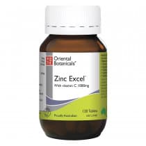 Oriental Botanicals Zinc Excel 120 Tablets
