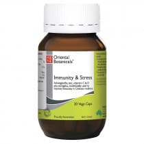 Oriental Botanicals Immunity & Stress 30 Capsules