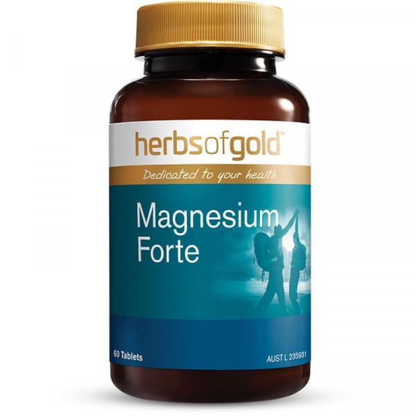 Buy Herbs of Gold Magnesium Forte 60 Tablets Online