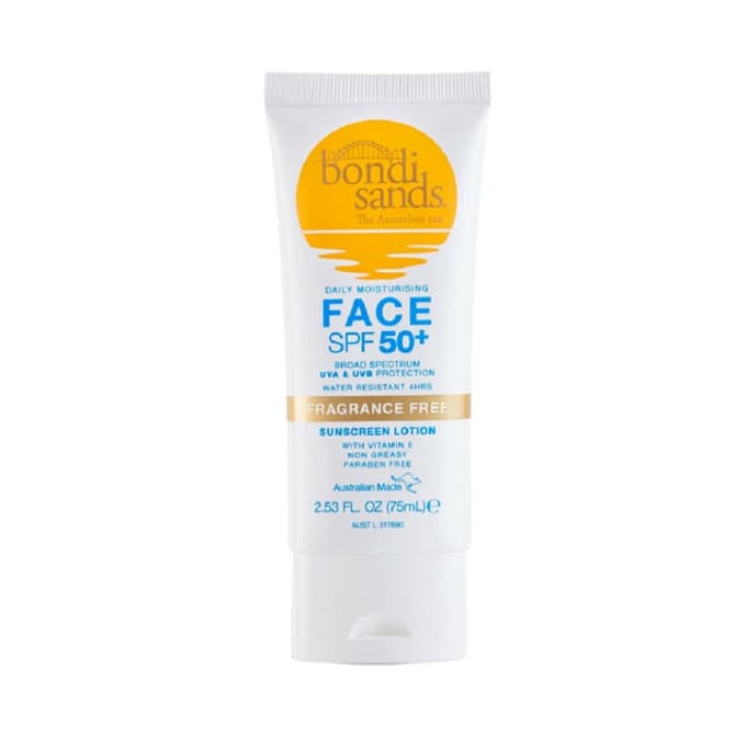 Buy Bondi Sands Daily Moisturising SPF 50+ Fragrance Free Sunscreen