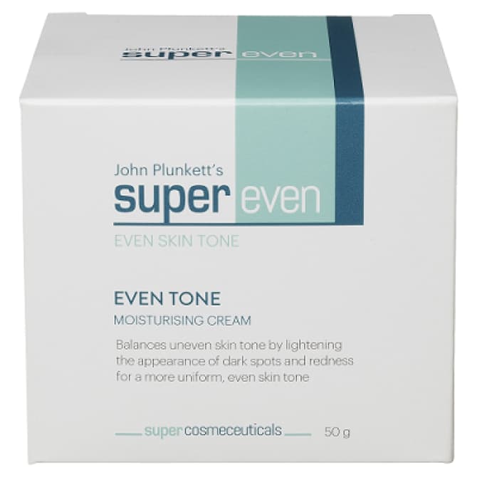 Buy John Plunkett's SuperEven Even Tone Moisturising Cream 50g Online
