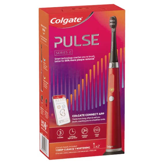 Buy Colgate Pulse Connected Series 2 Deep Clean & Whitening Electric