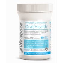 Life Space Probiotics + Oral Health 30 Chewable Tablets