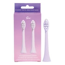 Gem Electric Toothbrush Replacement Heads - Rose 2 Pack