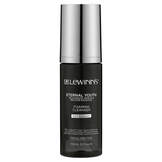 Dr. Lewinn's Eternal Youth Rejuvenate Renew & Restore Radiance Foaming Cleanser Day & Night 150ml