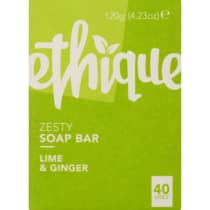 Ethique Zesty Soap Bar Lime & Ginger 120g