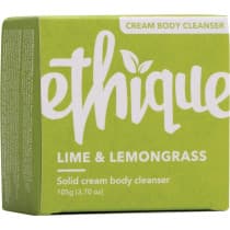 Ethique Solid Cream Body Cleanser Lime & Lemongrass 105g
