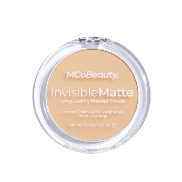 Buy MCo Beauty Invisible Matte Long Lasting Pressed Powder Natural Beige Online