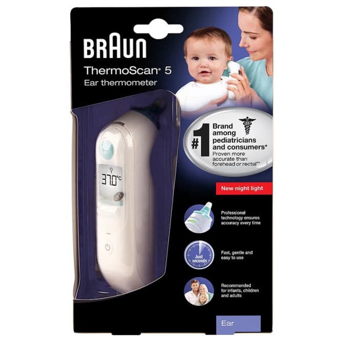 Buy Braun Thermoscan 5 Ear Thermometer Online Pharmacy Direct