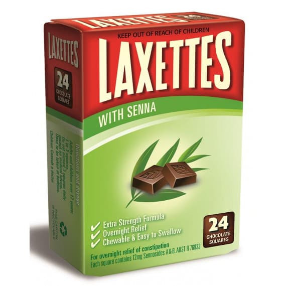 Laxettes Chocolate 24 pack