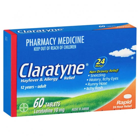 Claratyne Hayfever & Allergy Relief Rapid 60 Tablets