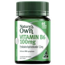 Nature's Own Vitamin B6 100mg