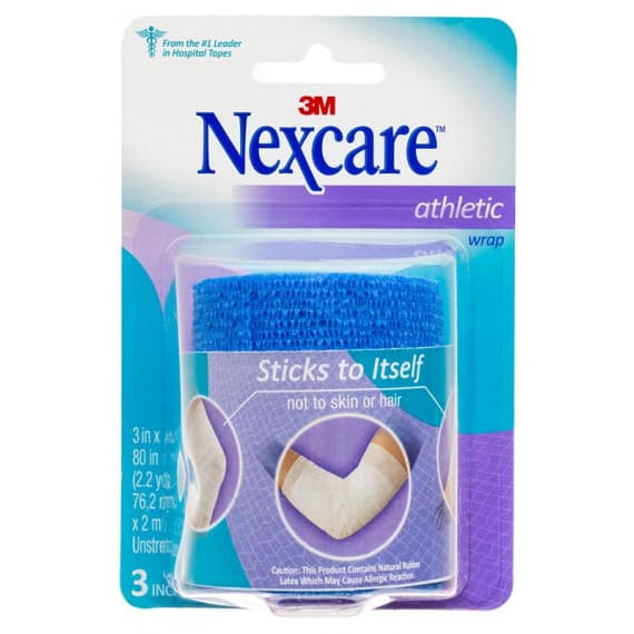 Nexcare Athletic Wrap Blue 75mm x 4.5m