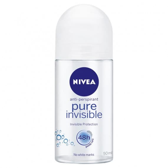 Nivea Pure Invisible Roll-On Deodorant 50ml