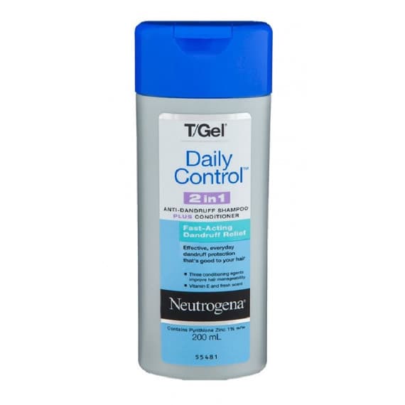 Neutrogena T/Gel Daily Control 2-In-1 Shampoo 200ml